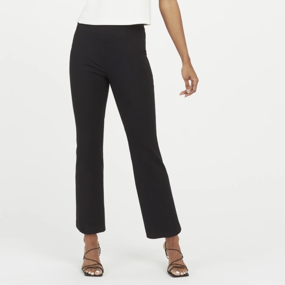 SPANX Black Boot Cut Pants
